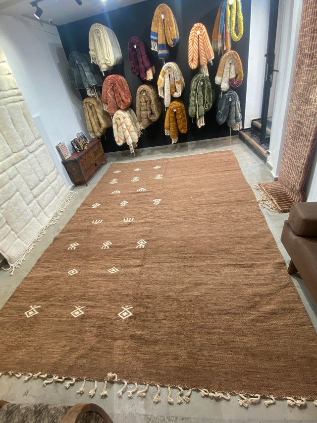 Contemporary Berber Art:  flat woven  from Middle Atlas Tribe - CR615